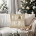 4 fundas de cojín navideñas de lino, decoración navideña, regalos navideños, fundas de almohada - Quierox - Tienda Online