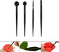 4 herramientas de plástico negro de doble cabeza para esculpir arcilla - Quierox - Tienda Online
