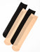 4 pares calcetines sobre pantorrilla unicolor - Quierox - Tienda Online