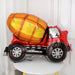 4 pcs de globos de aluminio con forma de vehículos de construcción para niños, ideales para fiestas de cumpleaños con temática de construcción - Quierox - Tienda Online