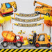 4 pcs de globos de aluminio con forma de vehículos de construcción para niños, ideales para fiestas de cumpleaños con temática de construcción - Quierox - Tienda Online