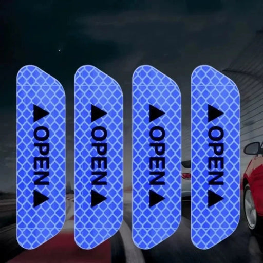 4 pegatinas para puertas de coche, marca de advertencia de seguridad universal - Quierox - Tienda Online