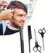 4 piezas de kit profesional para cortar el cabello - Tijeras de barbero de acero inoxidable - Quierox - Tienda Online