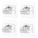 4 piezas de soportes para barra de cortina sin taladro, autoadhesivos - Quierox - Tienda Online