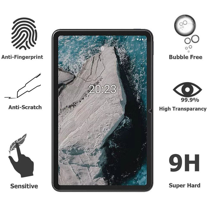4 piezas Protector de pantalla de vidrio para tableta Nokia T20 - Quierox - Tienda Online