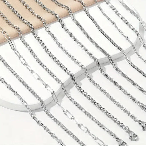 4 Pulseras Aleatorias de Acero Inoxidable Elegantes, Ideales para Atuendo Casual - Quierox - Tienda Online