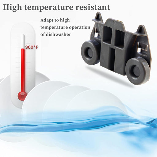 4 ruedas de lavavajillas W10195417 mejoradas para lavavajillas Kenmore Whirlpool Kitchen Aid - Quierox - Tienda Online