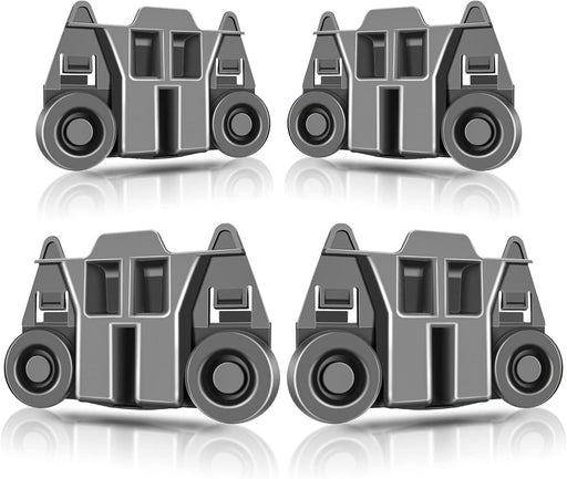 4 ruedas de lavavajillas W10195417 mejoradas para lavavajillas Kenmore Whirlpool Kitchen Aid - Quierox - Tienda Online