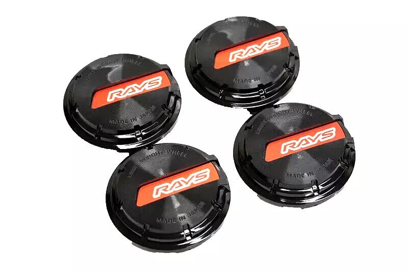 4 tapas centrales de rayos GL negras rojas para 57DR genuinas - Quierox - Tienda Online