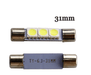 4 Uds 31MM Interior LED bombillas parasol para coche espejo de vanidad de luces - Quierox - Tienda Online
