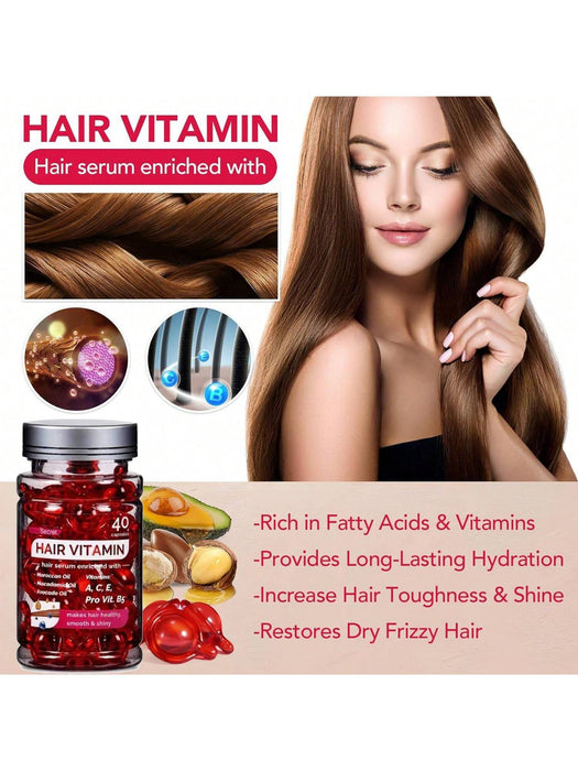 40 cápsulas de sérum capilar enriquecidas, Apto para todo tipo de cabello. - Quierox - Tienda Online