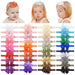 40 lazos para el pelo con cinta de grogrén para niñas de 3 pulgadas - Quierox - Tienda Online