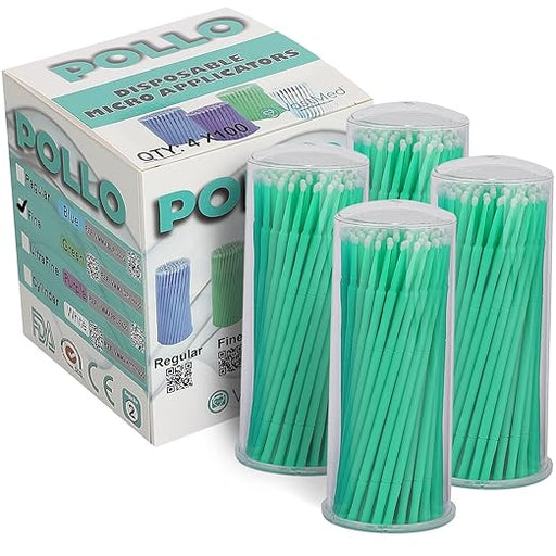 400 Unids Micro Aplicadores Dentales Cepillos Microbrush Aplicadores Microbrush Desechables - Quierox - Tienda Online