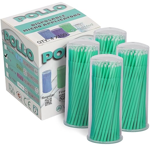 400 Unids Micro Aplicadores Dentales Cepillos Microbrush Aplicadores Microbrush Desechables - Quierox - Tienda Online