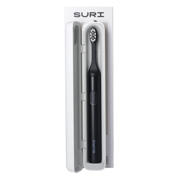 SURI 2.0 Cepillo de dientes eléctrico sónico con sensor de presión y estuche de viaje de limpieza UV