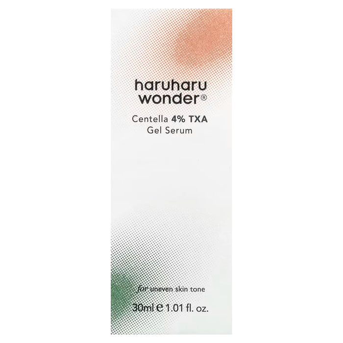 Haruharu, Suero en gel Centella 4 % TXA, 1,01 fl oz (30 ml)