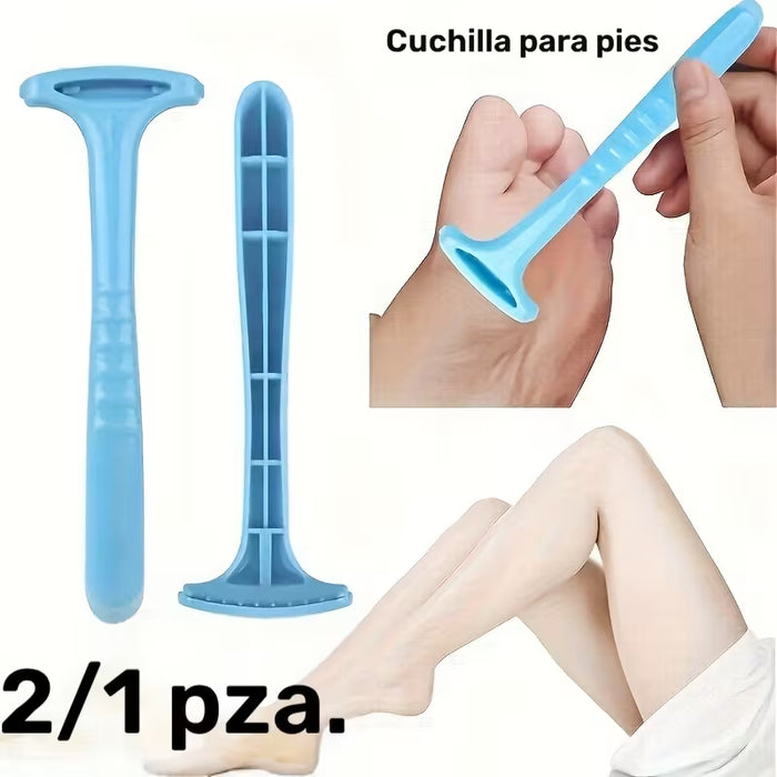 1pcs Raspador portátil para el cuidado de los pies, herramienta para eliminar la piel muerta