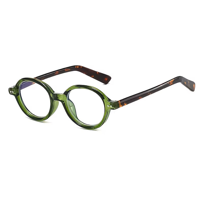 Gafas de moda para mujer con montura redonda pequeña