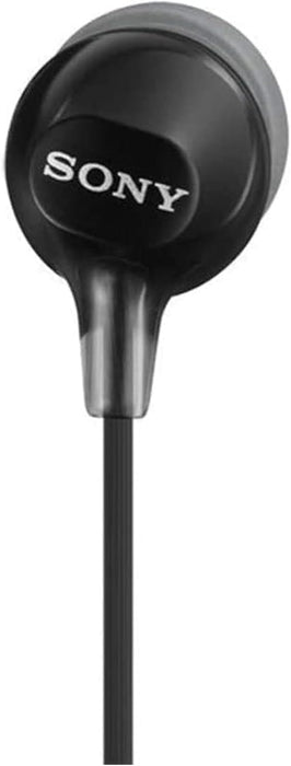 Sony MDR-EX15LP-BLACK - Auriculares intrauditivos con cable sin enredos