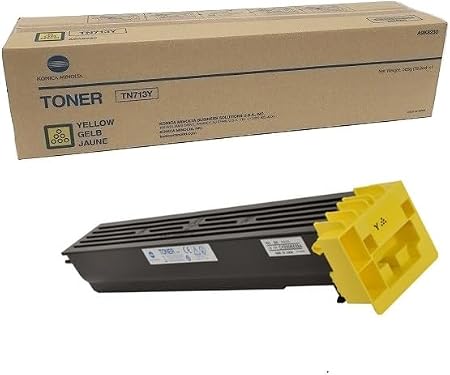 Tóner amarillo original Konica Minolta A9K8230 TN713Y TN-713Y para C659 C759