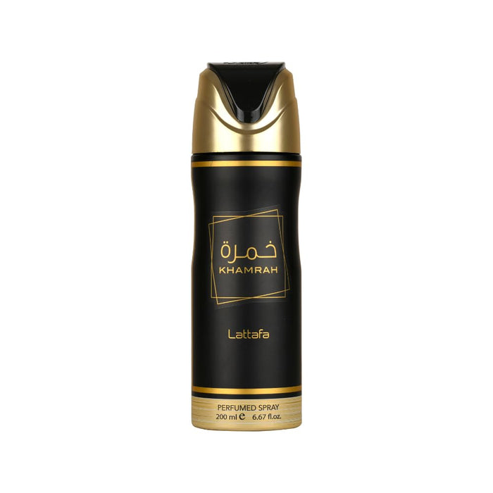 Lattafa Khamrah - Desodorante perfumado en espray unisex