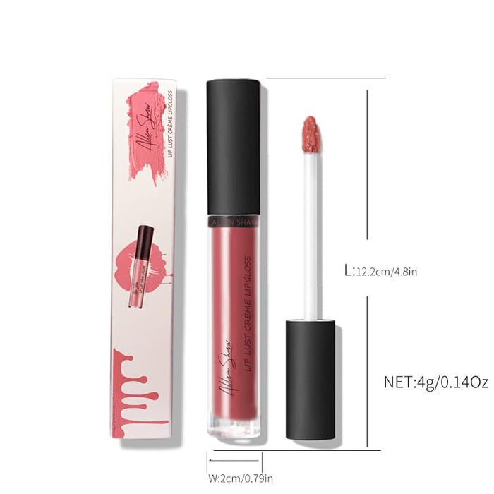Brillo labial cremoso Allen Shaw Cream Texture Lip Lust (#8)