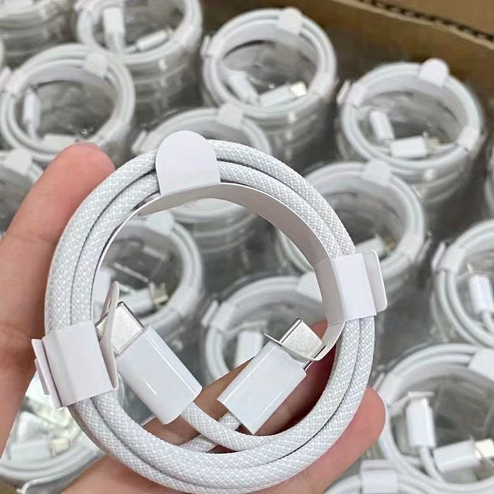 1 Cargador de carga rápida USB-C a USB C para iPhone