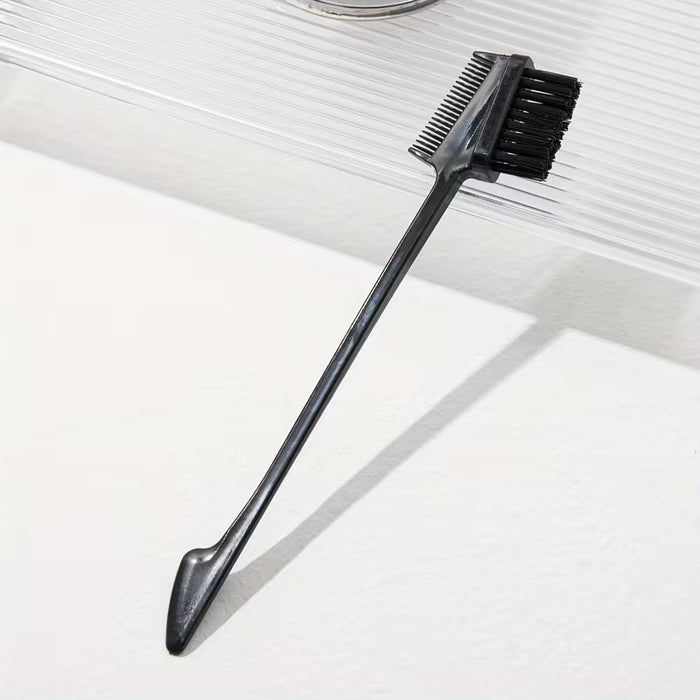 Mini Cepillo para el Cabello para Peinar con Control de Borde de Doble Cara