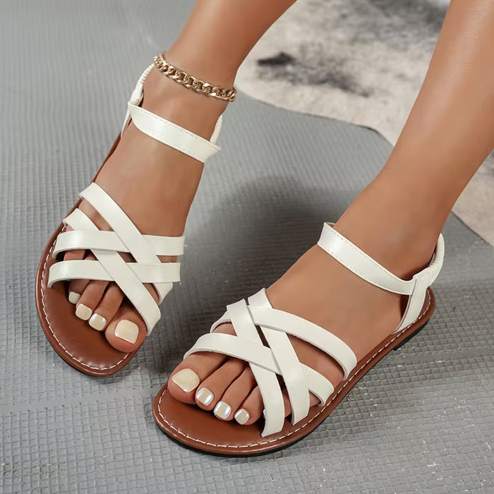 Sandalias Planas Elegantes y Minimalistas para Mujer - Ideales para Invierno