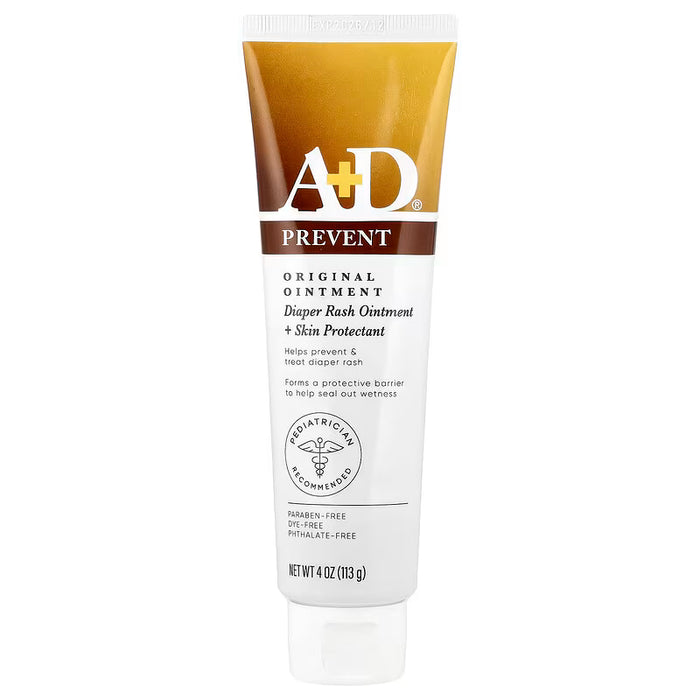 Ungüento A+D, Prevent & Heal Original, ungüento para la dermatitis del pañal 113 g (4 oz)