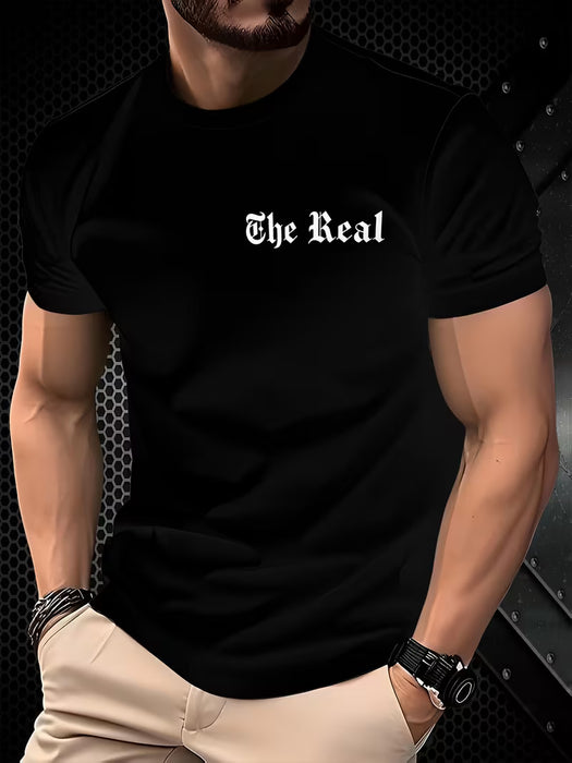 Camiseta de hombre con estampado 3D Ehe Real de alta definición