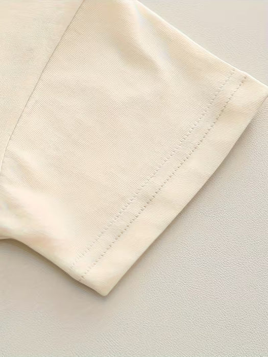 Conjunto de Ropa de Panda Chino - Pelele de Manga Corta con Botones y Pantalón