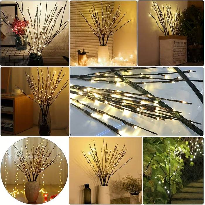 Luces LED para Ramas, Rama Artificial para Jarrones, Decoración