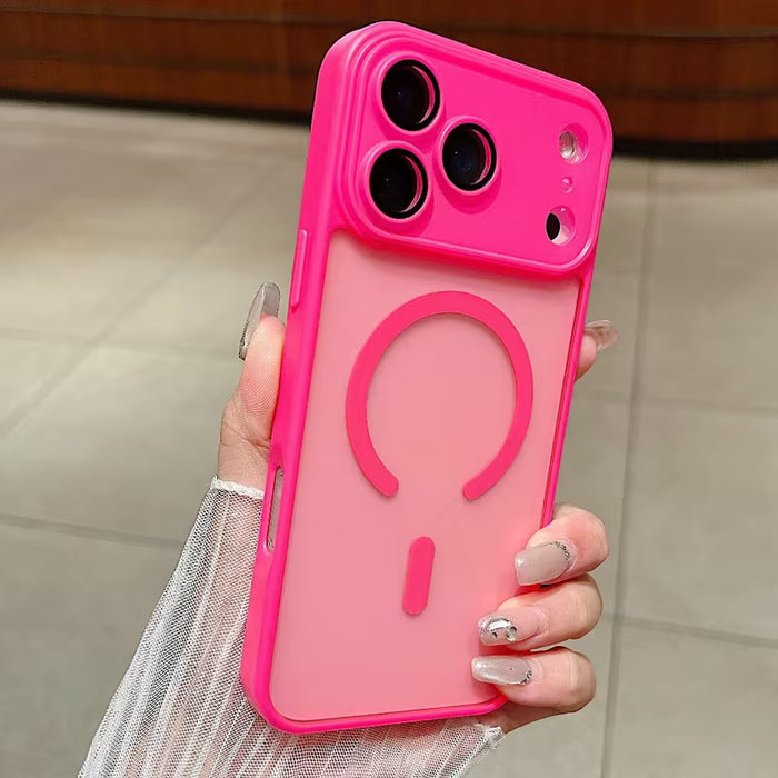 Funda de Carga Inalámbrica Magnética de Lujo para iPhone 17 Pro Max