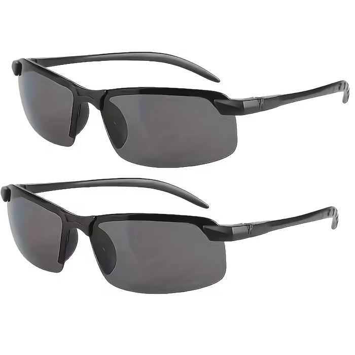 Pack de 2 - Gafas de Sol para Conducir con Visión Nocturna Ultra-Ligeras