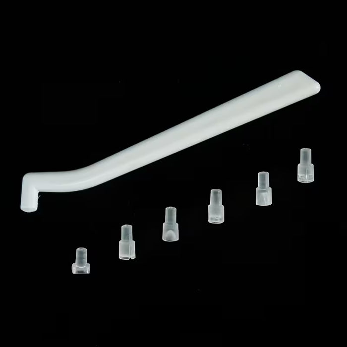 Juego de 6 piezas de mini moldes de inyección y moldes de conformado transparentes