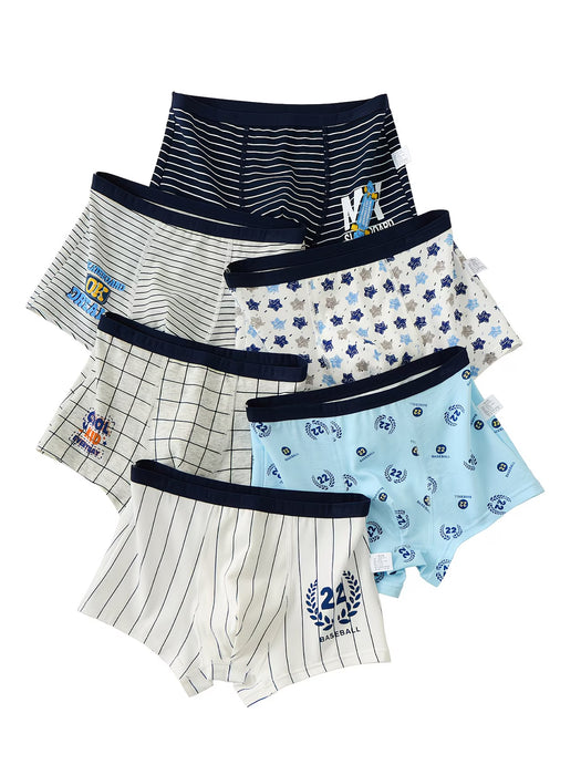Pack Aleatorio de 6 Bragas para Niños de temática de baseball