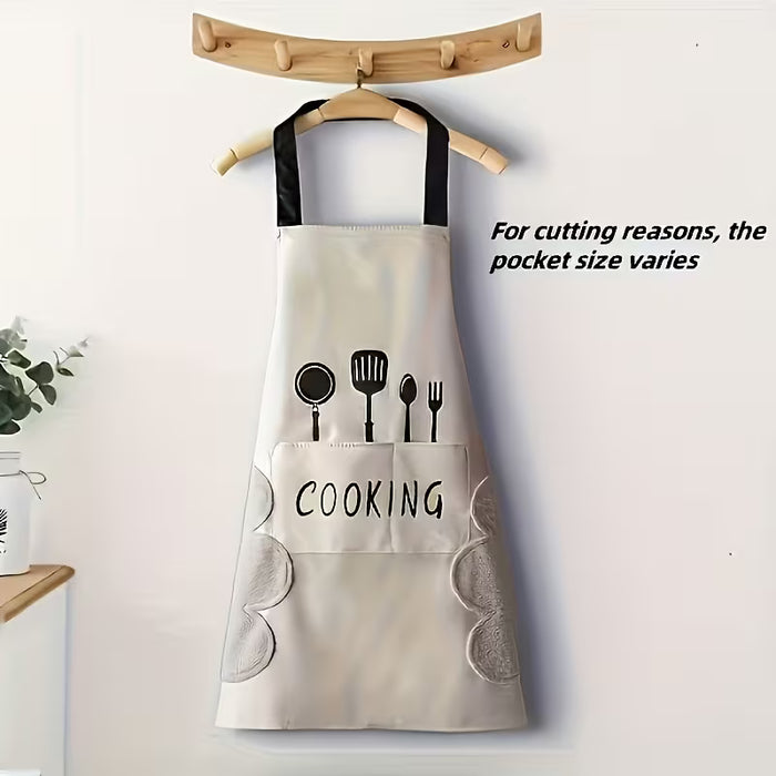 1 delantal de cocina multifuncional