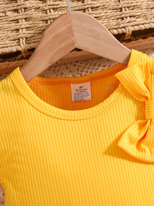 Un conjunto de verano fácil y cómodo para niñas
