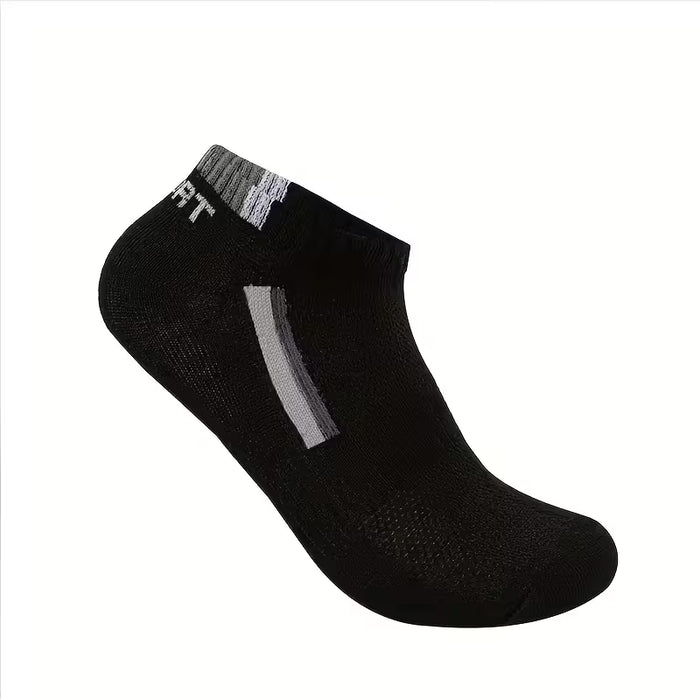 10 Pares de Calcetines Tobilleros de Malla Transpirable para Hombres, Absorbentes de Sudor
