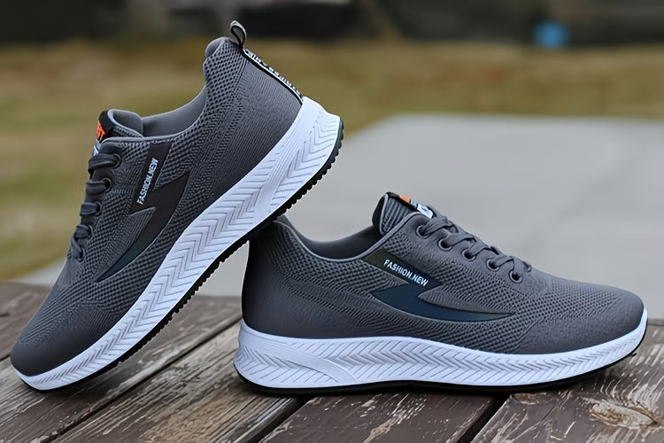 Zapatillas deportivas ligeras antideslizantes de malla transpirable para hombre