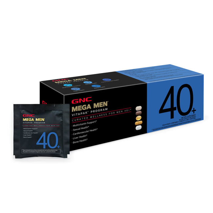 GNC Mega Men - Programa Vitapak 40+ - 30 porciones