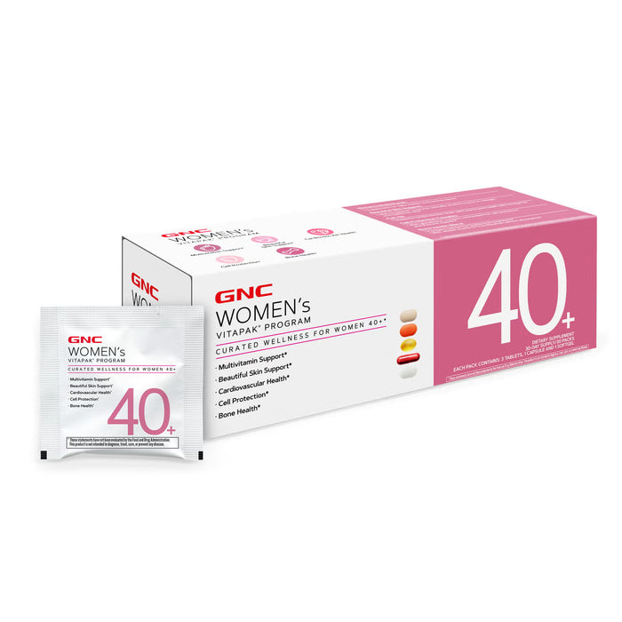 Programa Vitapak para mujeres mayores de 40 años de GNC - 30 porciones