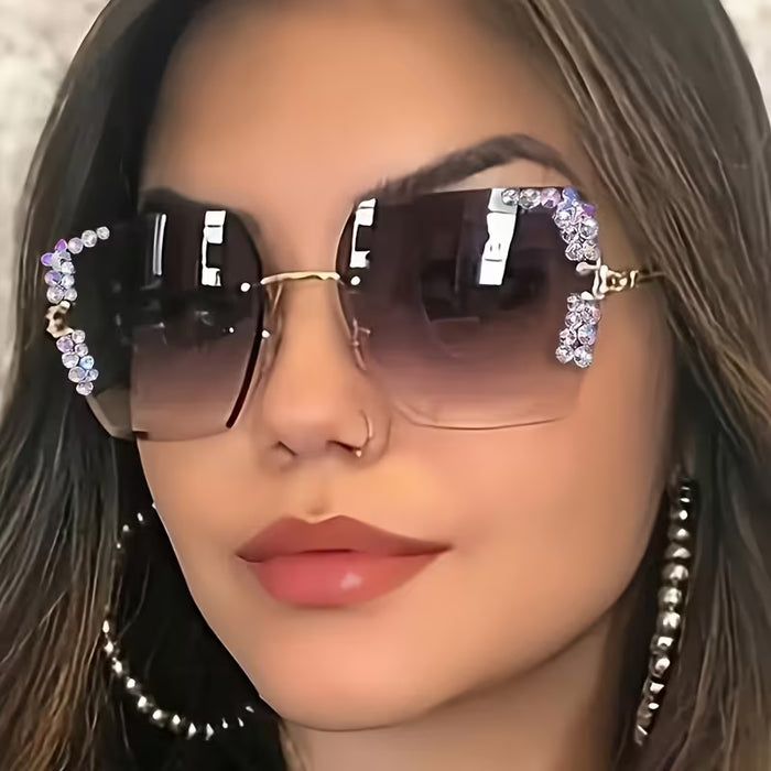 Gafas de moda para mujer con diseño estrellado