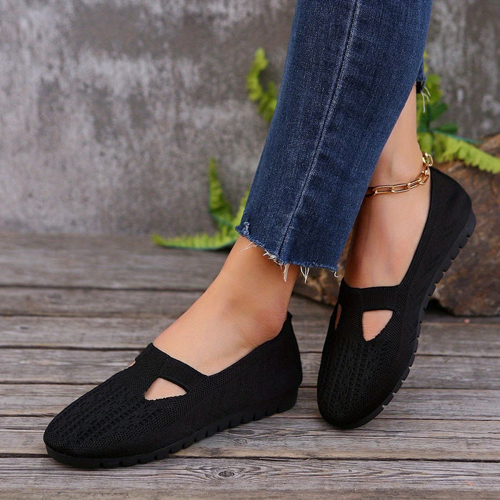 Zapatos Planos Ligeros de Moda Casual para Mujer, Calzado Cómodo y Moderno para Exteriores