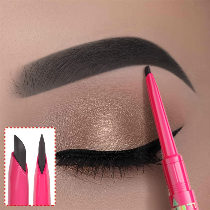 1 lápiz de cejas ligero y no pegajoso para dar forma a las cejas y maquillar los ojos