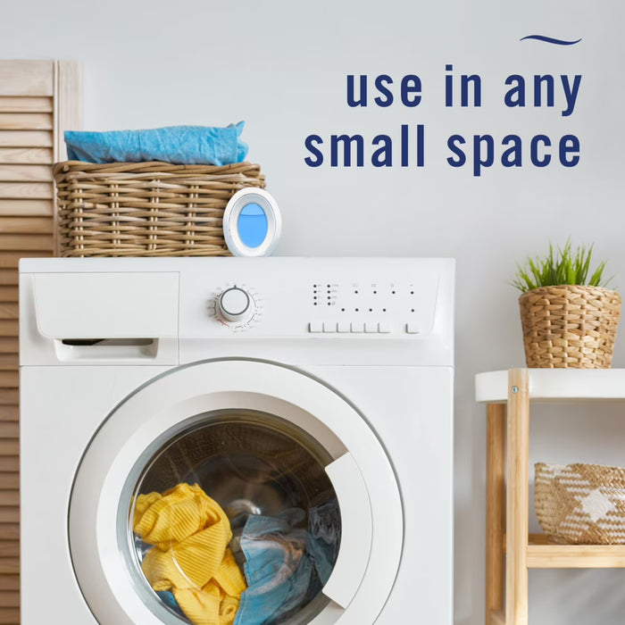 Ambientador para baño Febreze, combate los malos olores, aroma a lino y cielo, paquete de 2 unidades