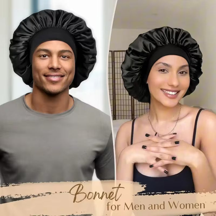 1pcs Gorro suave y transpirable para cuidado nocturno del cabello