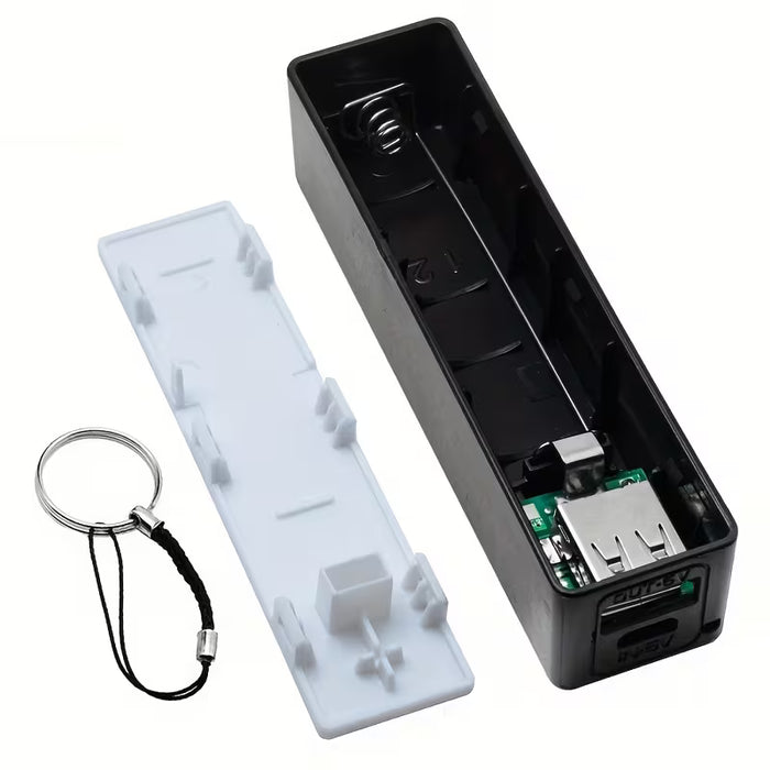 Kit de fuente de alimentación portátil USB sin soldadura para 1 cargador de batería