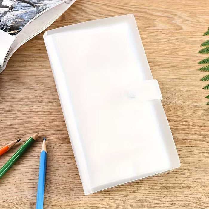 Álbum pequeño para tarjetas de 3 pulgadas con 84 ranuras
